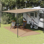 Zeltteppich 250x500 cm Taupe