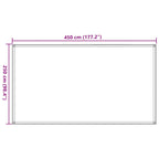 Zeltteppich 250x450 cm Beige