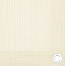 Balkon Sichtschutz Creme 75x300 cm HDPE