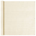 Balkon Sichtschutz Creme 120x300 cm HDPE