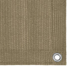 Balkon-Sichtschutz Taupe 75x300 cm HDPE