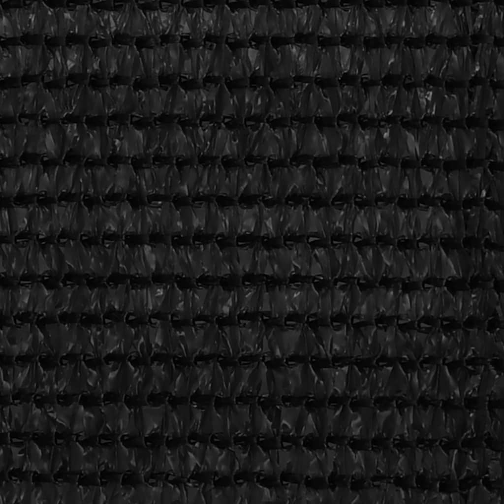Balkon-Sichtschutz Schwarz 90x300 cm HDPE