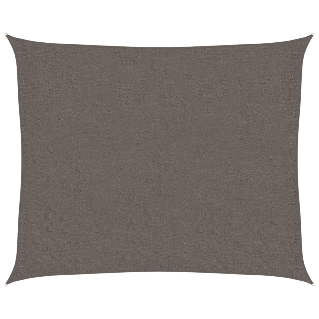 Sonnensegel 160 g/m² Anthrazit 2,5x3 m HDPE