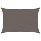 Sonnensegel 160 g/m² Anthrazit 5x6 m HDPE