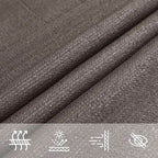 Sonnensegel 160 g/m² Anthrazit 5x6 m HDPE