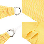 Sonnensegel 160 g/m² Beige 2x3,5 m HDPE