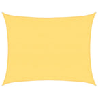 Sonnensegel 160 g/m² Beige 6x7 m HDPE