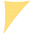 Sonnensegel 160 g/m² Beige 4x5x6,8 m HDPE
