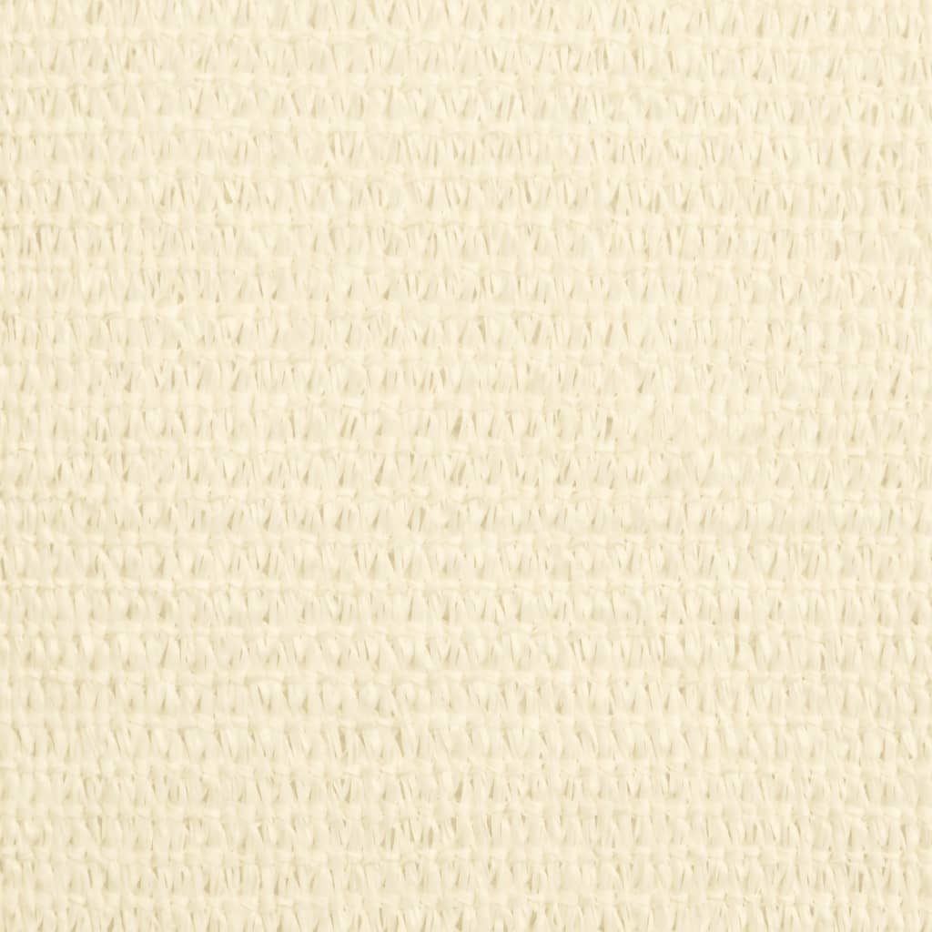 Sonnensegel 160 g/m² Creme 3x3x4,2 m HDPE