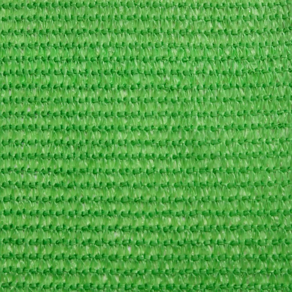 Sonnensegel 160 g/m² Hellgrün 3,6x3,6 m HDPE