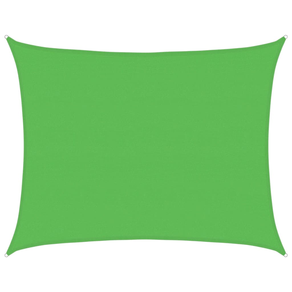 Sonnensegel 160 g/m² Hellgrün 6x7 m HDPE