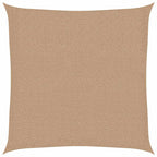 Sonnensegel 160 g/m² Taupe 2x2 m HDPE