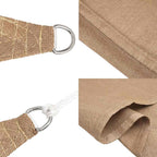 Sonnensegel 160 g/m² Taupe 2,5x2,5 m HDPE