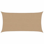 Sonnensegel 160 g/m² Taupe 2x3,5 m HDPE