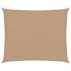 Sonnensegel 160 g/m² Taupe 2,5x3 m HDPE