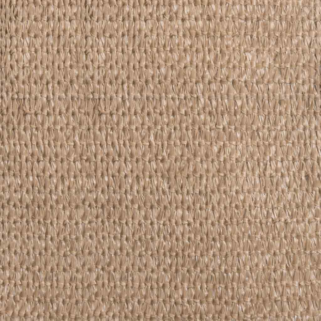 Sonnensegel 160 g/m² Taupe 4x4x4 m HDPE