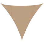 Sonnensegel 160 g/m² Taupe 6x6x6 m HDPE