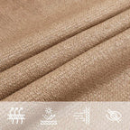 Sonnensegel 160 g/m² Taupe 6x6x6 m HDPE