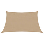 Sonnensegel 160 g/m² Taupe 3/4x2 m HDPE