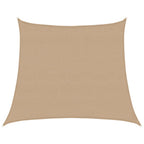 Sonnensegel 160 g/m² Taupe 4/5x4 m HDPE