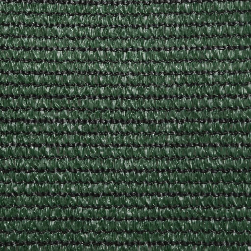 Sonnensegel 160 g/m² Dunkelgrün 3x3 m HDPE