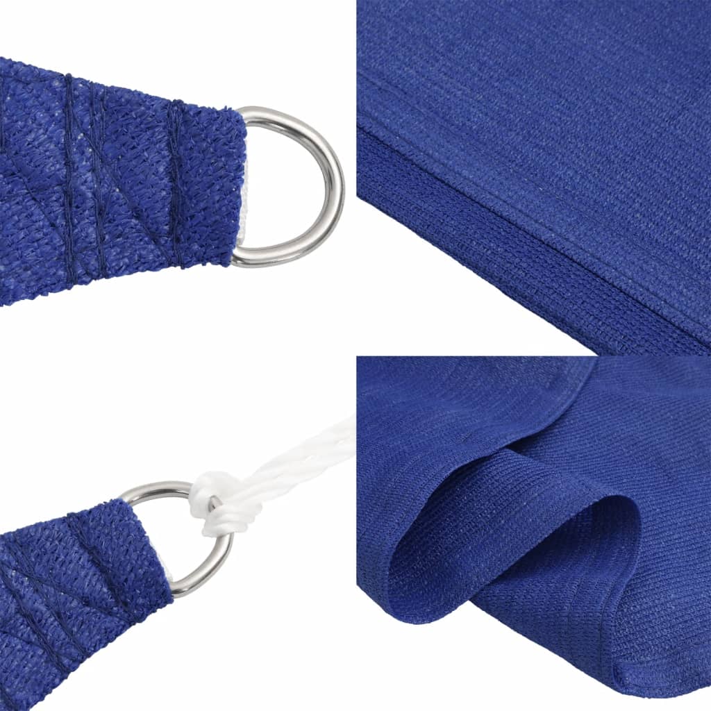 Sonnensegel 160 g/m² Blau 2,5x2,5 m HDPE