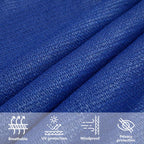 Sonnensegel 160 g/m² Blau 2x4,5 m HDPE