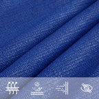 Sonnensegel 160 g/m² Blau 3/4x2 m HDPE