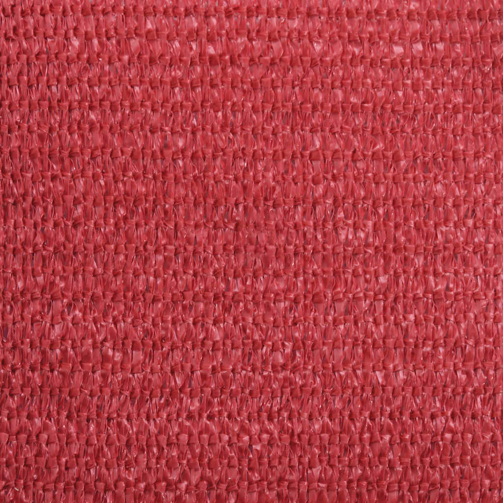 Sonnensegel 160 g/m² Rot 7x7 m HDPE