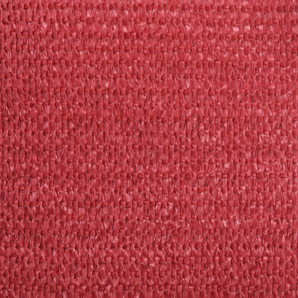 Sonnensegel 160 g/m² Rot 3x5 m HDPE