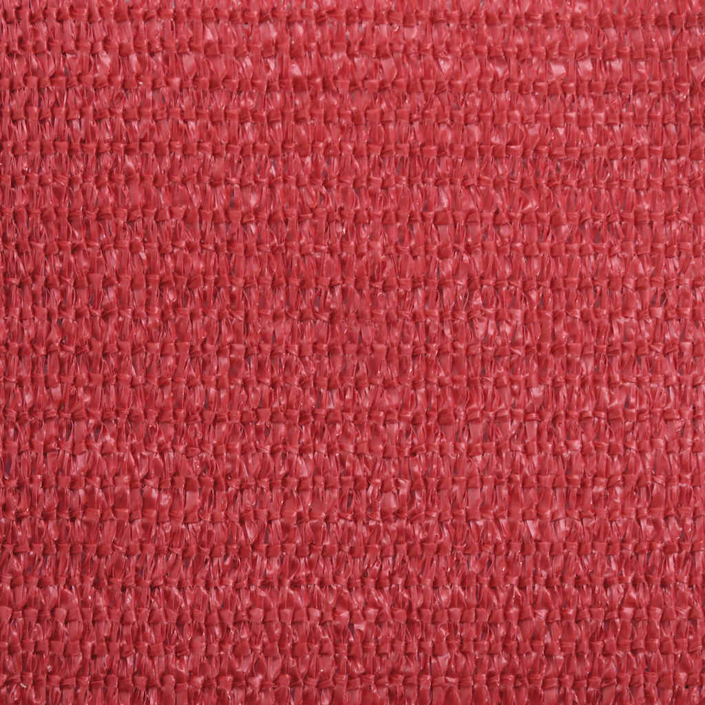 Sonnensegel 160 g/m² Rot 3,5x5 m HDPE