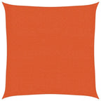 Sonnensegel 160 g/m² Orange 3,6x3,6 m HDPE