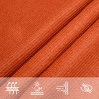 Sonnensegel 160 g/m² Orange 2,5x4 m HDPE