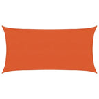 Sonnensegel 160 g/m² Orange 2,5x5 m HDPE
