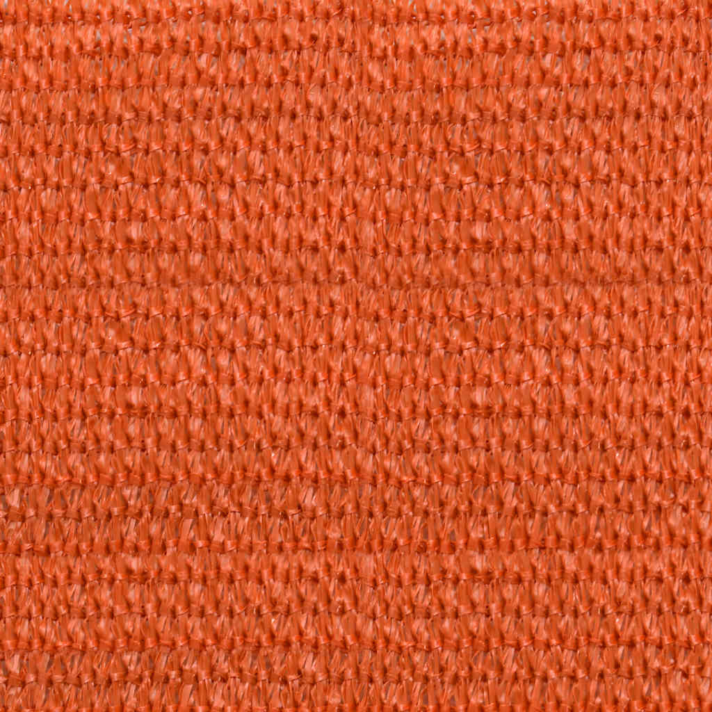 Sonnensegel 160 g/m² Dreieckig Orange 2,5x2,5x3,5 m HDPE