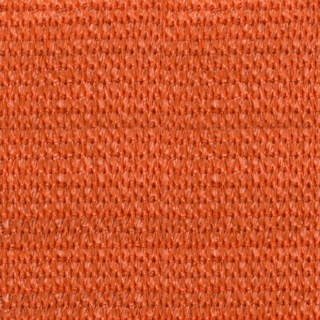 Sonnensegel 160 g/m² Orange 4x4x4 m HDPE