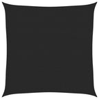 Sonnensegel 160 g/m² Schwarz 3x3 m HDPE