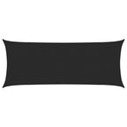 Sonnensegel 160 g/m² Schwarz 2x4,5 m HDPE
