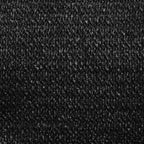 Sonnensegel 160 g/m² Schwarz 4x4x4 m HDPE