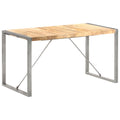 Esstisch 140x70x75 cm Raues Mango-Massivholz