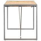 Esstisch 140x70x75 cm Raues Mango-Massivholz