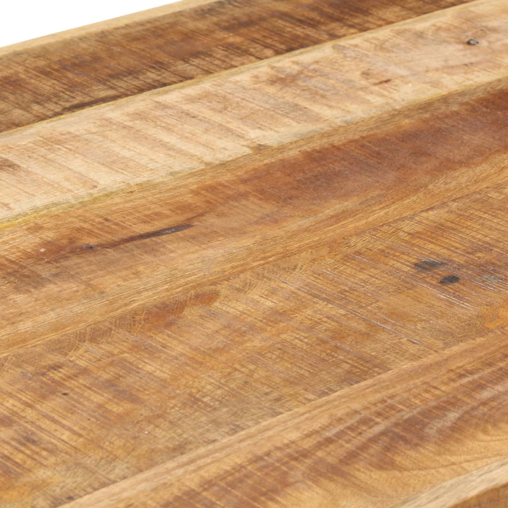 Esstisch 180x90x75 cm Raues Mango-Massivholz