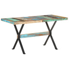 Esstisch 140x70x76 cm Altholz Massiv