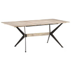 Esstisch 180x90x76 cm Massivholz Mango