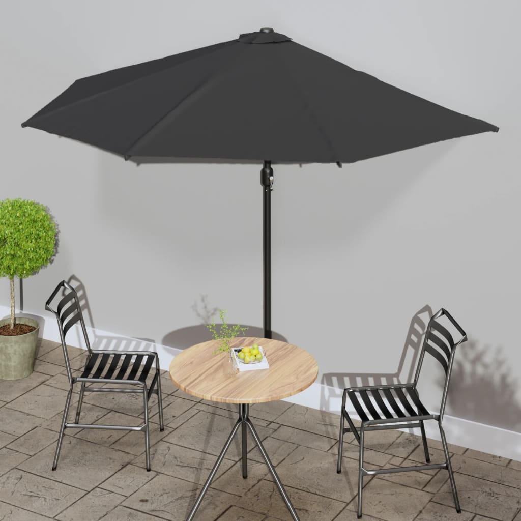 Balkon-Sonnenschirm Alu-Mast 300x155