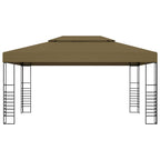 Pavillon 3x4 m Taupe 180 g/m²