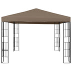 Pavillon 3x3 m Taupe