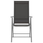 Gartenstühle Klappbar 2 Stk. Textilene Schwarz