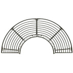Baumbank Halbrund 160 cm Stahl