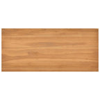 Schreibtisch 100x45x75 cm Massivholz Teak